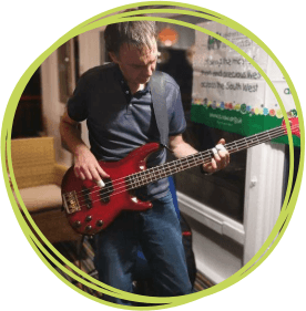 Mark Edwards’ bass playing World Record attempt